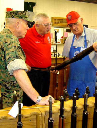 Obsolete  Parts  Sale on Leon Rutherford  Cmp South Store Associate And Armorer  Explains The